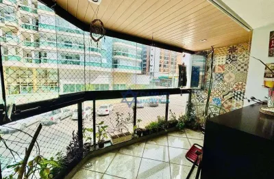 Apartamento com 3 dormitórios à venda, 120 m² por r$ 1.000.000,00 - praia de itaparica - vila velha/es
