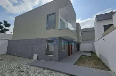 Casa com 2 dormitórios à venda, 75 m² por r$ 389.000,00 - morro da lagoa - vila velha/es