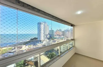 Frente mar! 2 quartos, suite, lazer, à venda, 72 m² por r$ 739.900 - itapuã - vila velha/es