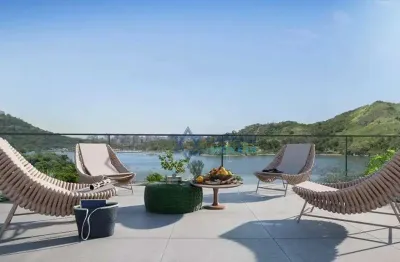 Apartamento com 4 dormitórios à venda, 223 m² na enseada do suá - vitória/es