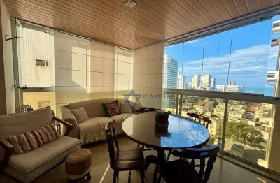Apartamento 4 quartos à venda, 129 m² na melhor quadra de itapuã-vista para o mar - vila velha/es