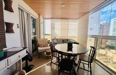 Apartamento 4 quartos à venda, 129 m² na melhor quadra de itapuã-vista para o mar - vila velha/es