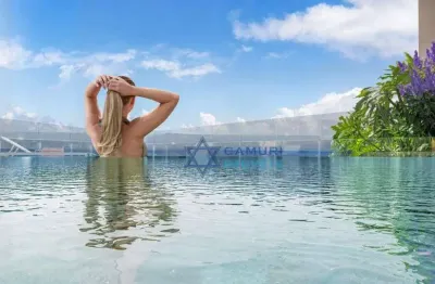 Luxuoso frente mar 4 suítes lazer à venda, 220 m² por r$ 5.318.244,00 - praia da costa - vila velha/es