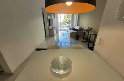 Apartamento com 2 dormitórios com mais um quarto reversível à venda, 68 m² em - itapuã - vila velha/es