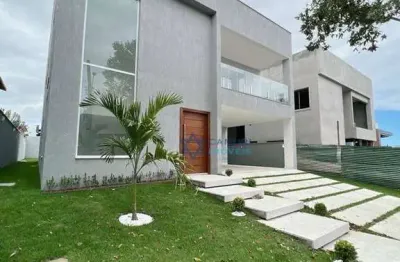 Casa em condomínio fechado com 4 quartos à venda na Avenida Talma Rodrigues Ribeiro, Boulevard Lagoa, Serra