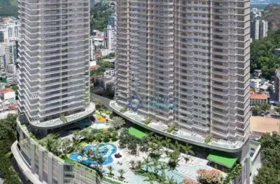 Amplo apartamento 3 quartos, suíte, 2 vagas, lazer, à venda, 121 m² por r$ 2.420.000 - enseada do suá - vitória/es
