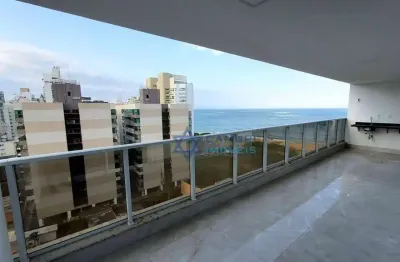 Vista mar! luxuoso 3 quartos 2 suítes, lazer  à venda, 111 m² por r$ 2.290.000 - praia de itapoã - vila velha/es