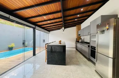 Casa incrível com área gourmet e churrasqueira no marilândia