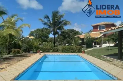 Casa residencial para venda no condomínio parque das dunas, jauá (abrantes), camaçari, 3 quartos, 1 suíte, 2 salas, 4 banheiros, 4 vagas, 248m² área