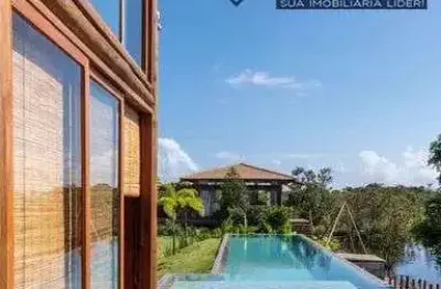 Casa residencial de alto padrão para venda no condomínio teiú village, barra grande, maraú, mobiliado, 7 suítes, 1 sala, 8 banheiros, 1 vaga, 3.300m²