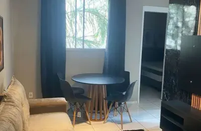 Apartamento residencial para locação em condominio fechado, 35º bi, feira de santana, mobiliado, 2 quartos, 1 sala, 1 banheiro, 1 vaga, 45m² área tota