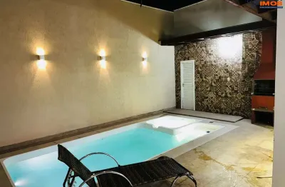 Casa residencial para venda em rua pública, cidade nova, feira de santana, semi mobiliada, piscina, 3 suítes, 1 sala, 4 banheiros, 1 vaga, 100m² área