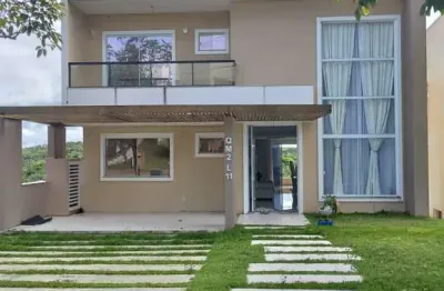Casa residencial para venda em condominio fechado, alphaville (abrantes), camaçari, 4 suítes, 2 salas, 5 banheiros, 4 vagas, 320m² área total.