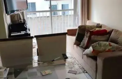 Apartamento residencial para venda em condominio fechado, pedra do descanso, feira de santana, 3 quartos, 1 sala, 1 banheiro, 2 vagas 54 m² área total