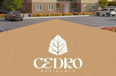 Apartamento residencial para venda em condomínio fechado, papagaio, feira de santana, 2 quartos, varanda, 1 sala, 1 banheiro, 1 vaga, 43m² área total.