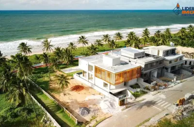 Casa duplex residencial para venda em condomínio fechado, guarajuba, camaçari, 8 suítes, 2 salas, 9 banheiros, 2 vagas, 620m² área to