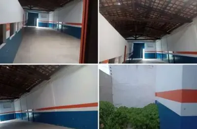 Galpao comercial para locação, kalilândia, feira de santana, 1 sala, 2 banheiros, 230m²  área total.