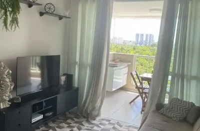 Apartamento residencial para venda em condomínio fechado, pituaçu, salvador, 2 quartos, 1 sala, 1 banheiro, 1 vaga, 69m² área total.