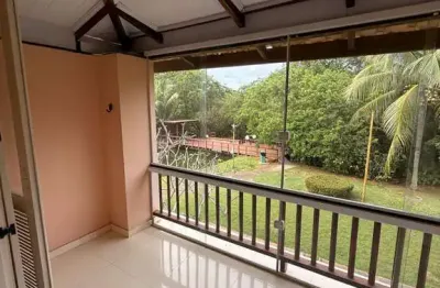 Apartamento residencial para venda em condominio fechado, lauro de freitas, 2 quartos, 1 sala, 1 banheiro, 2 vagas 90 m² área total