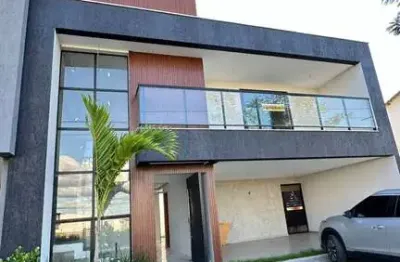 Casa residencial para venda em condominio fechado, nova esperança, feira de santana, 4 suítes, 1 sala, 5 banheiros 2 vagas