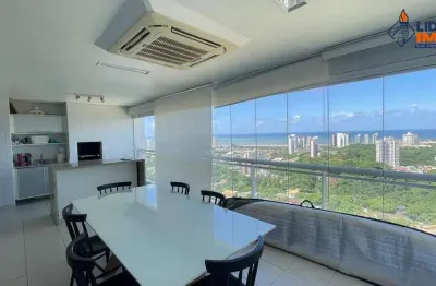 Apartamento residencial para venda em condominio fechado, patamares, salvador, 3 suítes, 1 sala, 4 banheiros, 3 vagas
