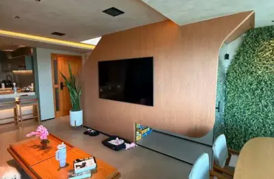 Apartamento duplex residencial para venda, em condominio fechado, pituaçu, salvador, 4 suítes, 1 sala, 5 banheiros, 4 vagas 305 m² área total