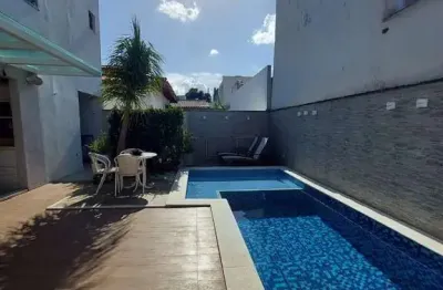 Casa residencial para locação em condomínio fechado, sim, feira de santana, 4 suítes, 1 sala, 5 banheiros, 2 vagas, 180m² área total.
