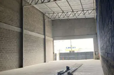 Galpão comercial para locação em rua pública, cis, feira de santana, 1 sala, 1 banheiro, 1 vaga, 260m² área total.
