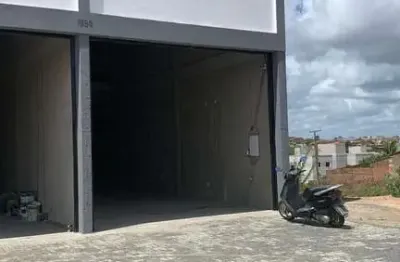 Galpao comercial para locação em rua pública, mangabeira, feira de santana, 1 sala, 1 banheiro, 1 vaga, 110,00 m² área total.