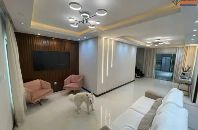 Casa residencial para venda em rua pública, conceição, feira de santana, 5 suítes, 2 salas, 6 banheiros, 8 vagas, 300m² área total.