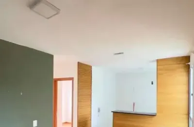 Apartamento residencial para venda em condominio fechado, abrantes, camaçari, 2 quartos, 1 sala, 1 banheiro, 1 vaga 42m² área total