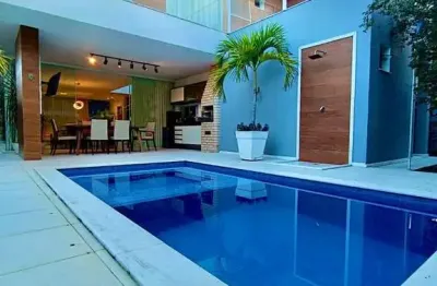 Casa residencial para venda em condomínio fechado, sim, feira de santana, 3 suítes, 1 sala, 2 banheiros, 2 vagas, 376m² área total.