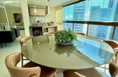 Apartamento residencial para venda em condomínio fechado, corredor da vitória, salvador, 4 quartos, sendo 3 suítes, 1 sala, 4 banheiros, 2 vagas, 190