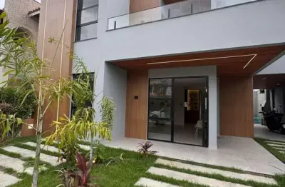 Casa residencial para venda em condominio fechado, sim, feira de santana, 3 suítes, 1 sala, 4 banheiros, 2 vagas