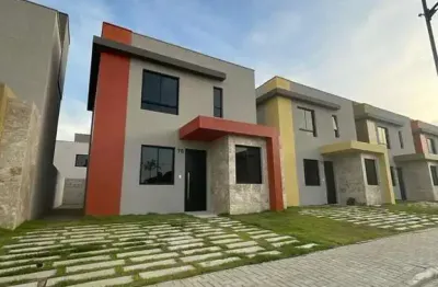Casa no sim, duplex, 4 quartos, 2 suítes, para venda, no reserva lumière, em feira de santana, área total de 178,50 m².