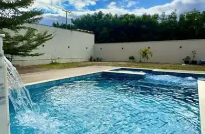 Casa residencial para venda em condomínio fechado, papagaio, feira de santana, 4 suítes, 1 sala, 5 banheiros, 2 vagas, 720,00 m² área total.