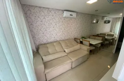 Casa mobiliada no viva mais avenida, 2 quartos, área gourmet, garagem coberta, para venda, em feira de santana, 190m².