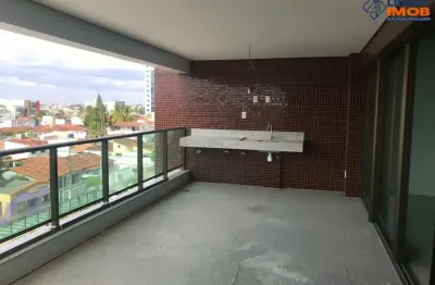 Apartamento alto padrão na santa mônica, 3 suítes, varanda gourmet, para venda, maison beau rivage, em feira de santana, área 175m²