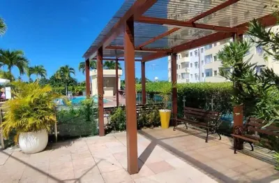 Apartamento residencial para venda no condomínio supremo family club, centro, lauro de freitas, 2 quartos, 1 suíte, 1 sala, 2 banheiros, 1 vaga, 54m²