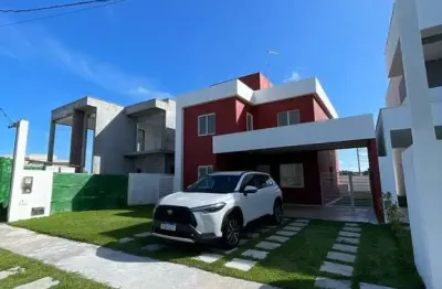Casa duplex residencial para venda no cond terras alphaville, centro, camaçari, 3 quartos, 2 suítes, 1 sala, 4 banheiros, 2 vagas, piscina, 203m2 area