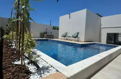Casa residencial para venda em condominio fechado, linha verde, camaçari, 3 quartos, sendo 1 suíte, 1 sala, 3 banheiros, 2 vagas 255m² área total