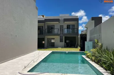 Casa duplex residencial para venda no condomínio efraim, centro, lauro de freitas, 3 suítes, 1 sala, 4 banheiros, 1 vaga, 145m² área total.