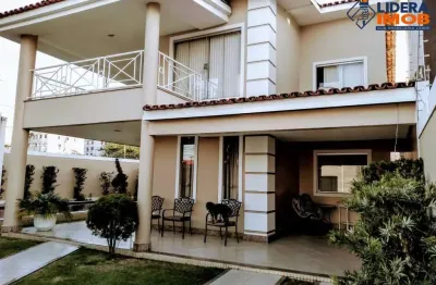 Casa duplex, 3 suítes, piscina, área gourmet, no condomínio bosque imperial, na fraga maia, em feira de santana, área total 406 m².