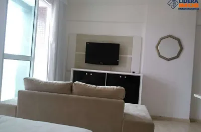 Apartamento para venda, no único apart hotel, no capuchinhos, em feira de santana, área total 33 m².