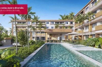 Apartamento residencial para venda no condomínio soul, guarajuba (monte gordo), camaçari, 1 dormitório, 1 sala, 1 banheiro, 1 vaga, 41,40 m² área tota