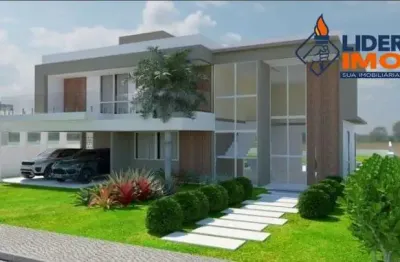 Casa residencial para venda no condomínio busca ville, catu de abrantes (abrantes), camaçari, 5 quartos, 4 suítes, 1 sala, 5 banheiros