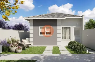 Residencial jardim das oliveiras - excelentes casas de 48,16 a 56,16m² em constr