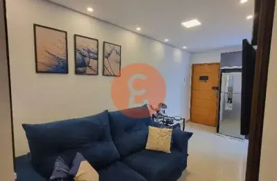 Excelente apartamento de 82m² à venda no jardim utinga - santo andré