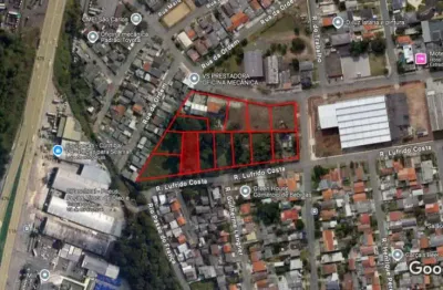 Terreno à venda na Rua Lufrido Costa, 540, Pinheirinho, Curitiba