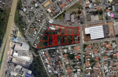 Terreno à venda na Rua Lufrido Costa, 520, Pinheirinho, Curitiba